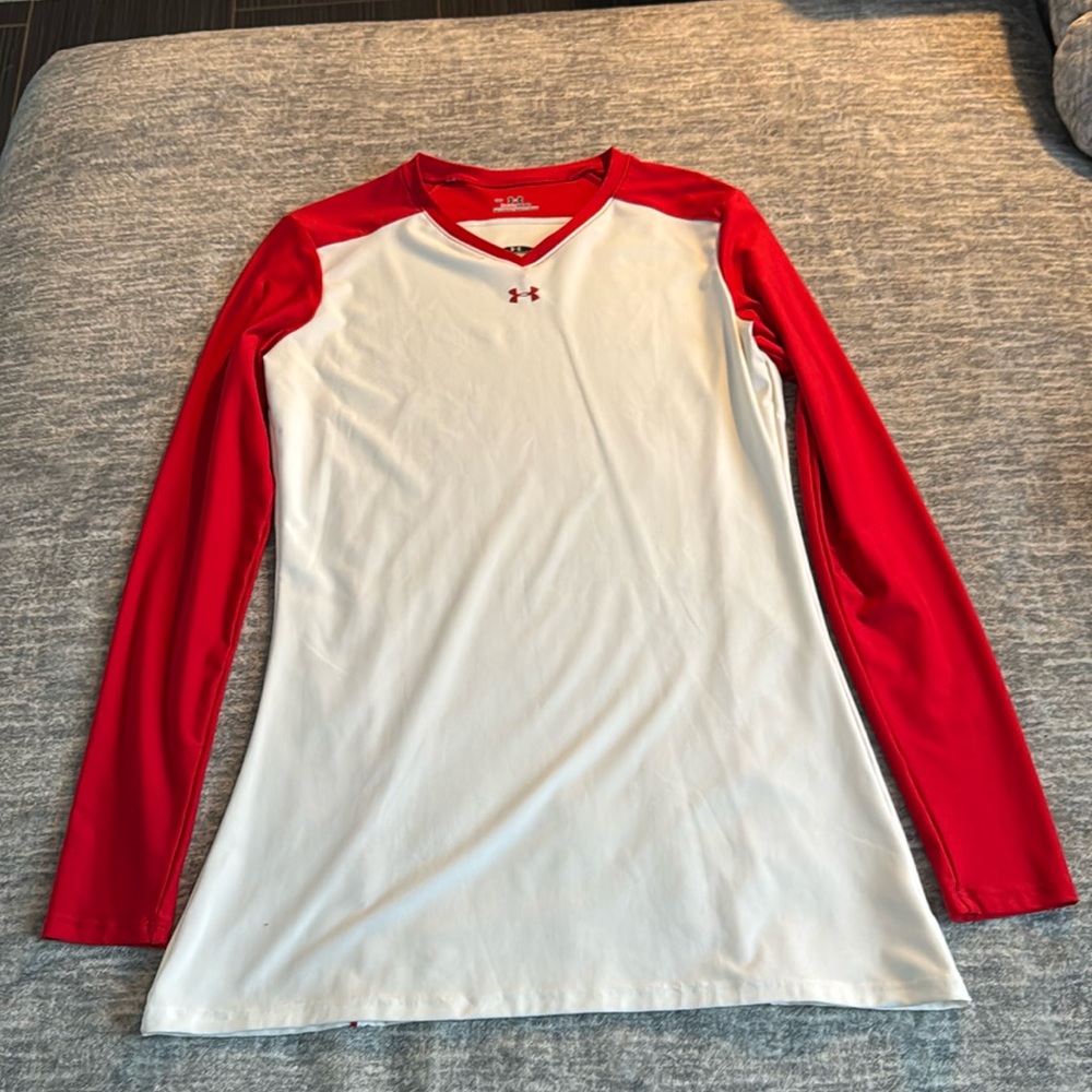 Womens Medium Heat Gear Under Armour Shirt